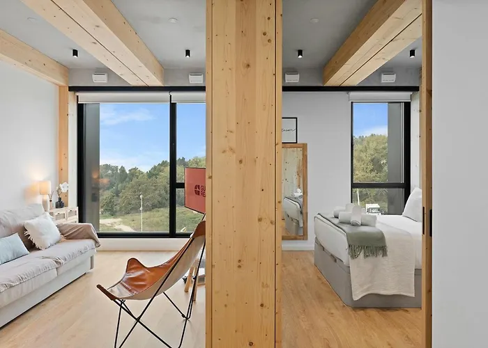 아파트 Guestready - Guimaraes' Restful Elegance 귀마레스